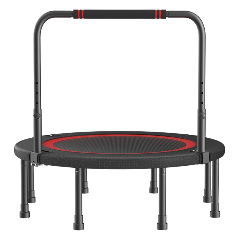 Tiktok popular de los niños de silencio trampolín gimnasio casa trampolín red rojo Universal trampolín para adultos y niños
