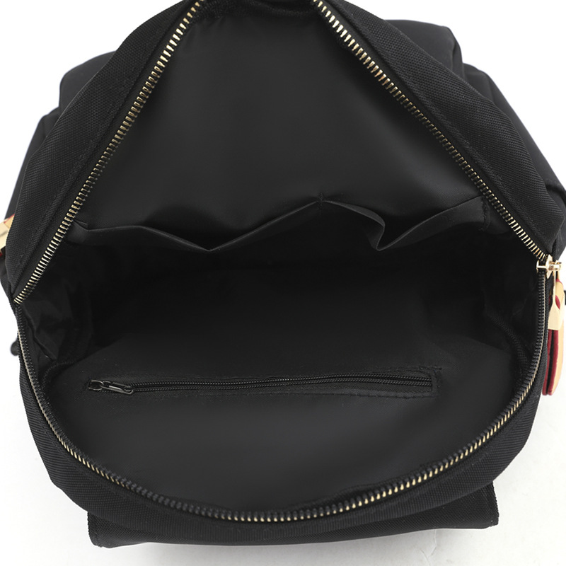 2022 nuevas damas casuales mochila de tela Oxford moda color de contraste mochila de viaje antirrobo mochila escolar ligera al aire libre