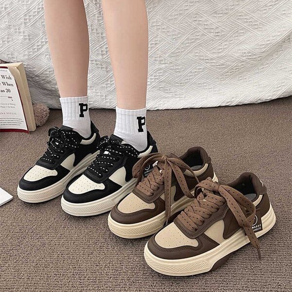 exclusive casual sports fashionable sneakers platform for students