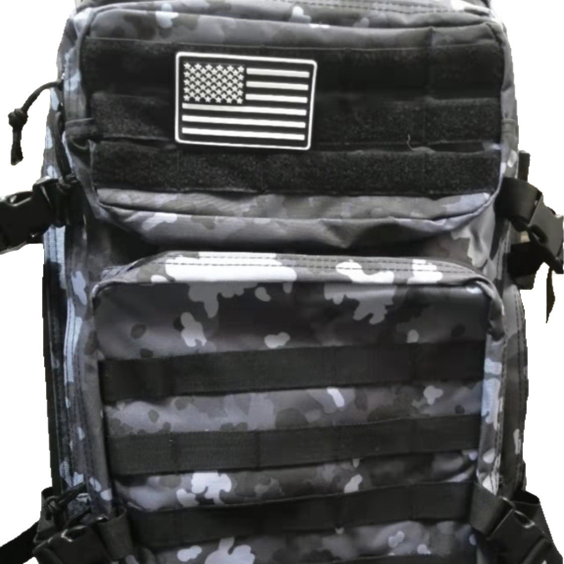 Mochila Táctica de Montañismo 45L de Tela Oxford, Reducción de Carga, para Deportes al Aire Libre