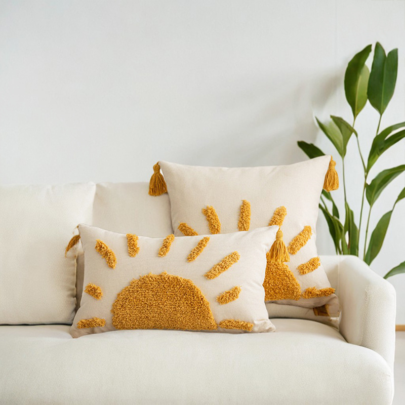 Bohemia Sofá Funda de almohada ins Marruecos B & B Borla Almohada Sofá Cojín Cojín Cojín Cojín Cojín Cojín Cojín Cojín