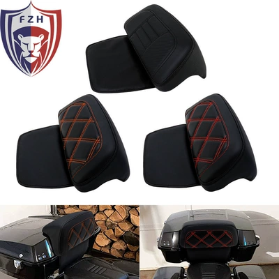 Motorcycle Modification Suitable for Harley Gliding Road King Comfortable Soft Back Cushion Small Back Cushion