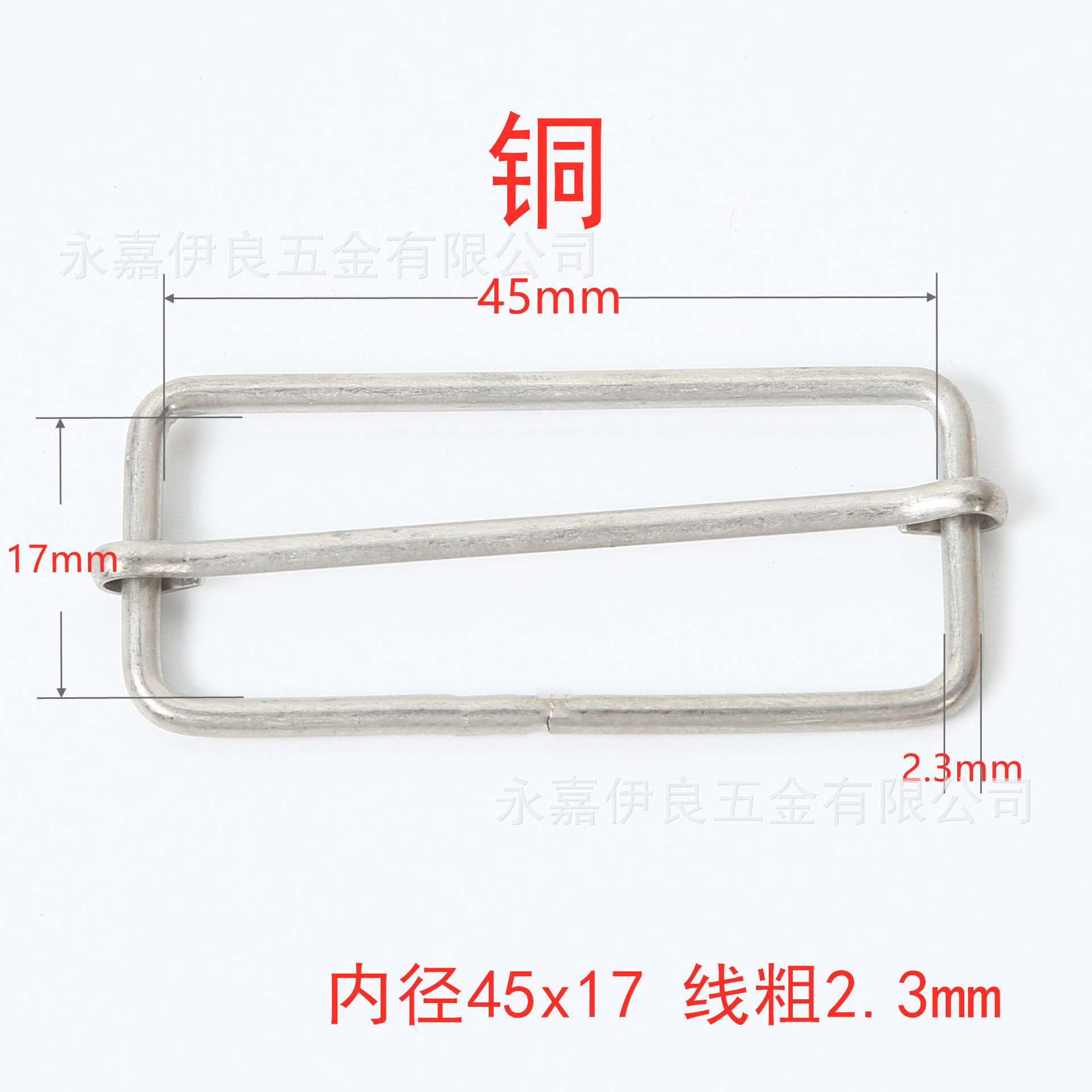 Venta directa de fábrica de hebillas metálicas en forma de D en stock, hebillas ajustables de acero inoxidable, nuevas hebillas de tracción, hebillas de tres niveles de cobre, hebillas de alambre de hierro. image 68