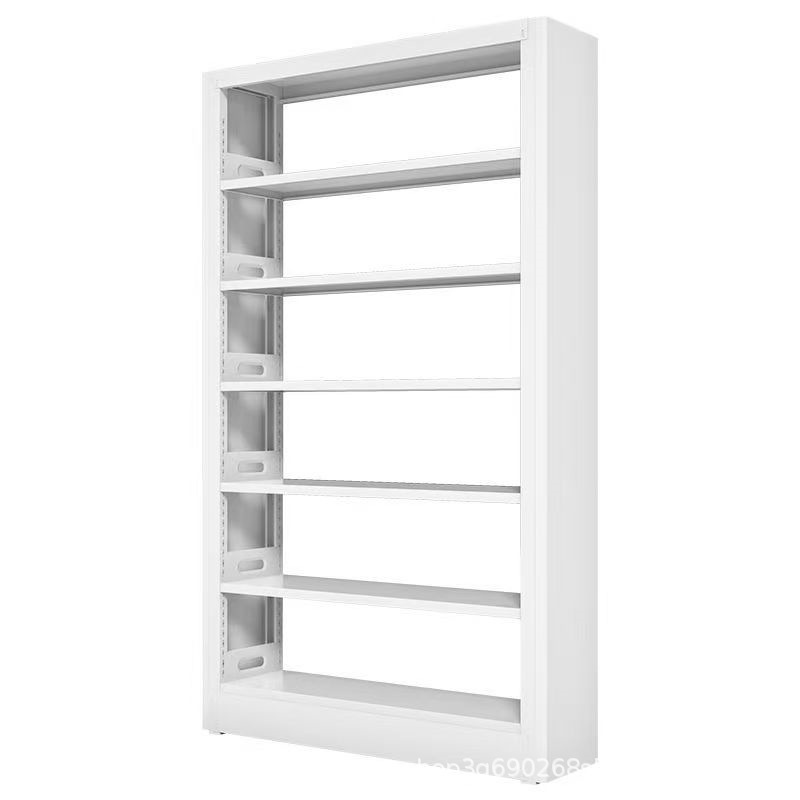 Steel Bookshelf Library School Bookstore Archive Room Reading Room Single and Double-Sided File Rack Archive Rack Floor-Standing Storage