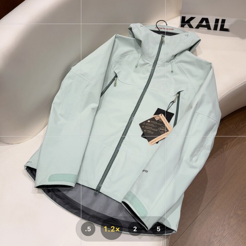 Mont-X25 Windproof and Waterproof Fully Glued Jacket for Men and Women, Sunstone Laser Perforation Mont-X25 Windproof and Waterproof Fully Glued Jacket for Men and Women, Sunstone Laser Perforation
