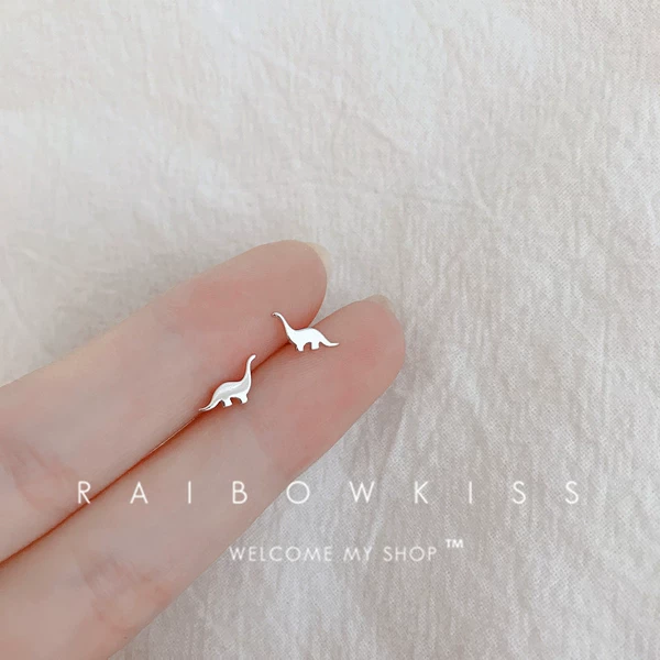 Dinosaur, earrings