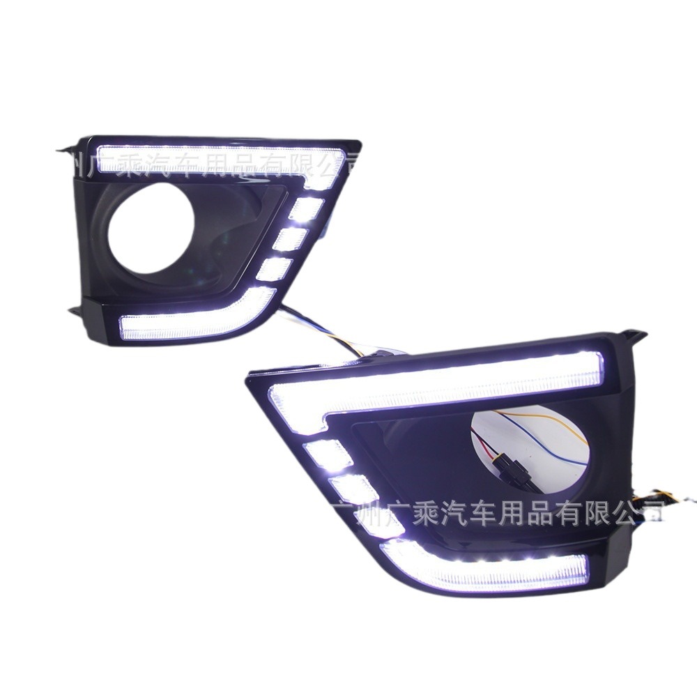 Adecuado para Toyota Corolla luz diurna 14-16 Nueva Carolina luz diurna LED Luz de niebla
