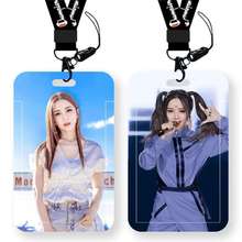 批发邓紫棋女明星卡套公交卡校园卡学生饭卡门禁卡工厂牌长挂绳.