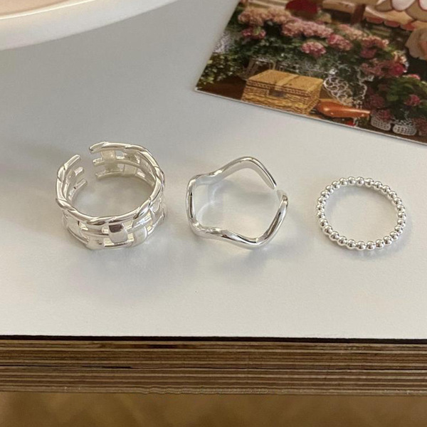 Brand design woven one size fashionable ring