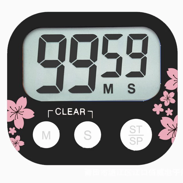 Chinese and English timer kitchen baking tools learning time management self-discipline reminder experimental timer wholesale