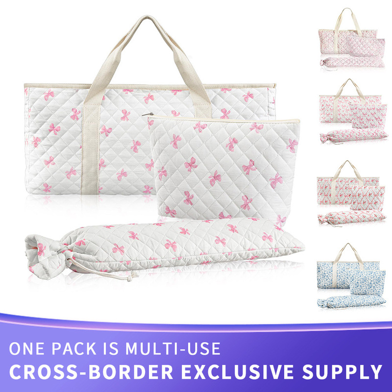 Amazon Floral Quilted Three-Piece Mahjong Storage Bag, Country Style Full Set of American Mahjong Accessories, Portable Storage Amazon Floral Quilted Three-Piece Mahjong Storage Bag, Country Style Full Set of American Mahjong Accessories, Portable Storage