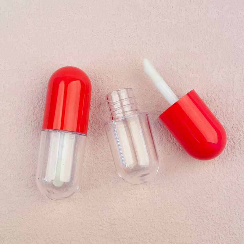 5 ミリリットル新カプセルリップグロスリップ釉薬リップオイルチューブ化粧品包装リップ釉薬空チューブ化粧品包装材料在庫|undefined