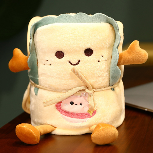 Cartoon coral plush small throw blanket, car fleece air conditioning blanket, children's nap blanket cover gift blanket