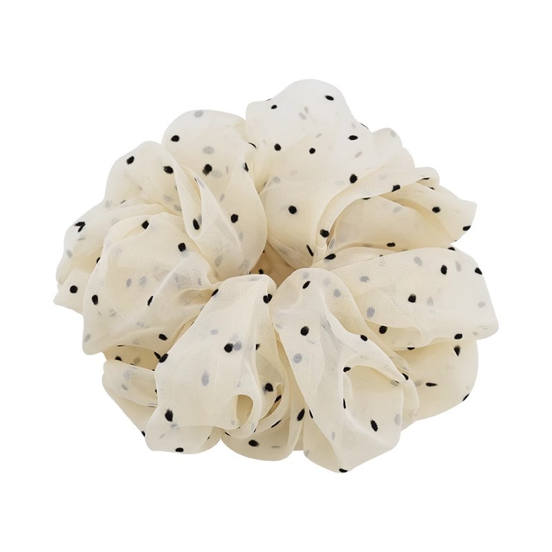 Coreano de encaje suave anillo de cabello de intestino feminilidad baja cola de caballo cuerda de cabello de primavera de otoño elegante atar cabello cuerda de cabeza de intestino grasa