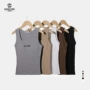 外穿宽边打底法式小背心