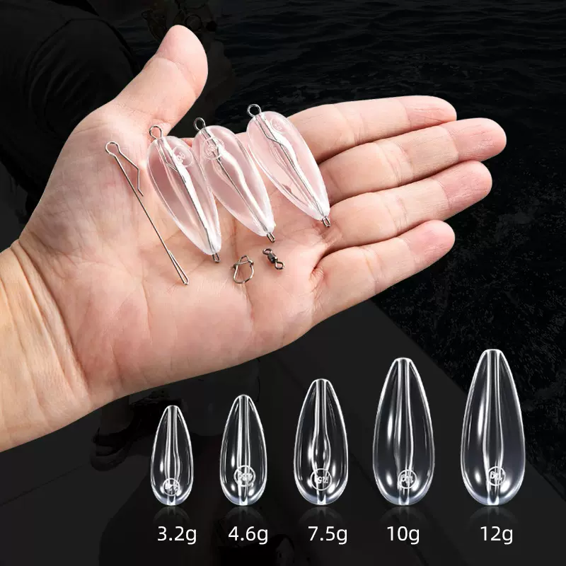 贴牌钓鱼助投器远投沉水改装别针套装缓沉钓鱼神器渔具配件连接器