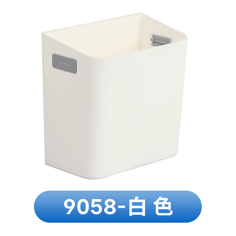 キッチン吊り下げゴミ箱、家庭用生ごみ分類キャビネットドア吊り下げ収納バケツ、パンチングなしのゴミ収納バケツ|undefined
