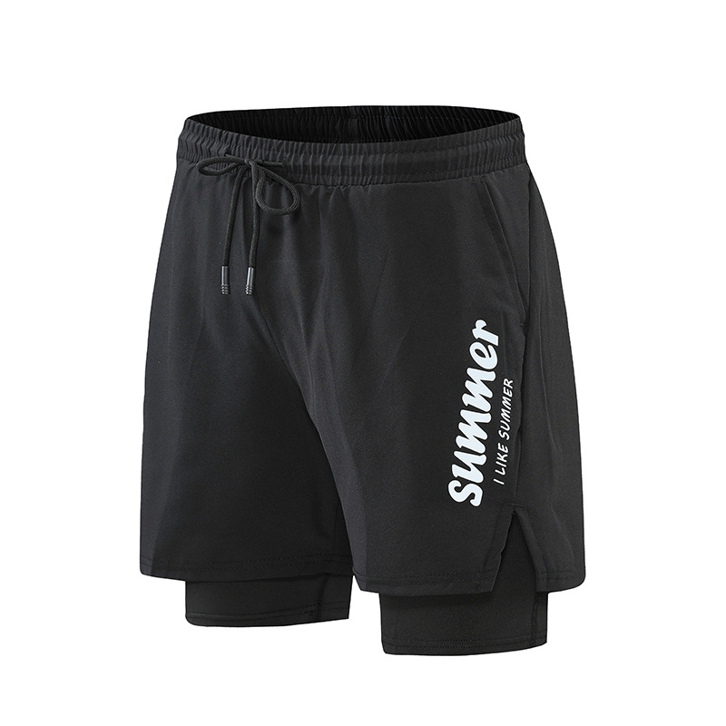 2022 nuevos hombres pantalones cortos casuales de los hombres moda marca de moda verano correr deportes fitness pantalones sueltos transpirables