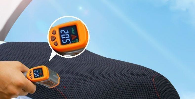 Electric vehicle seat covers wholesale, motorcycle seat cushions suitable for seats, breathable, waterproof, sun-proof mesh covers, heat-insulating for electric bikes