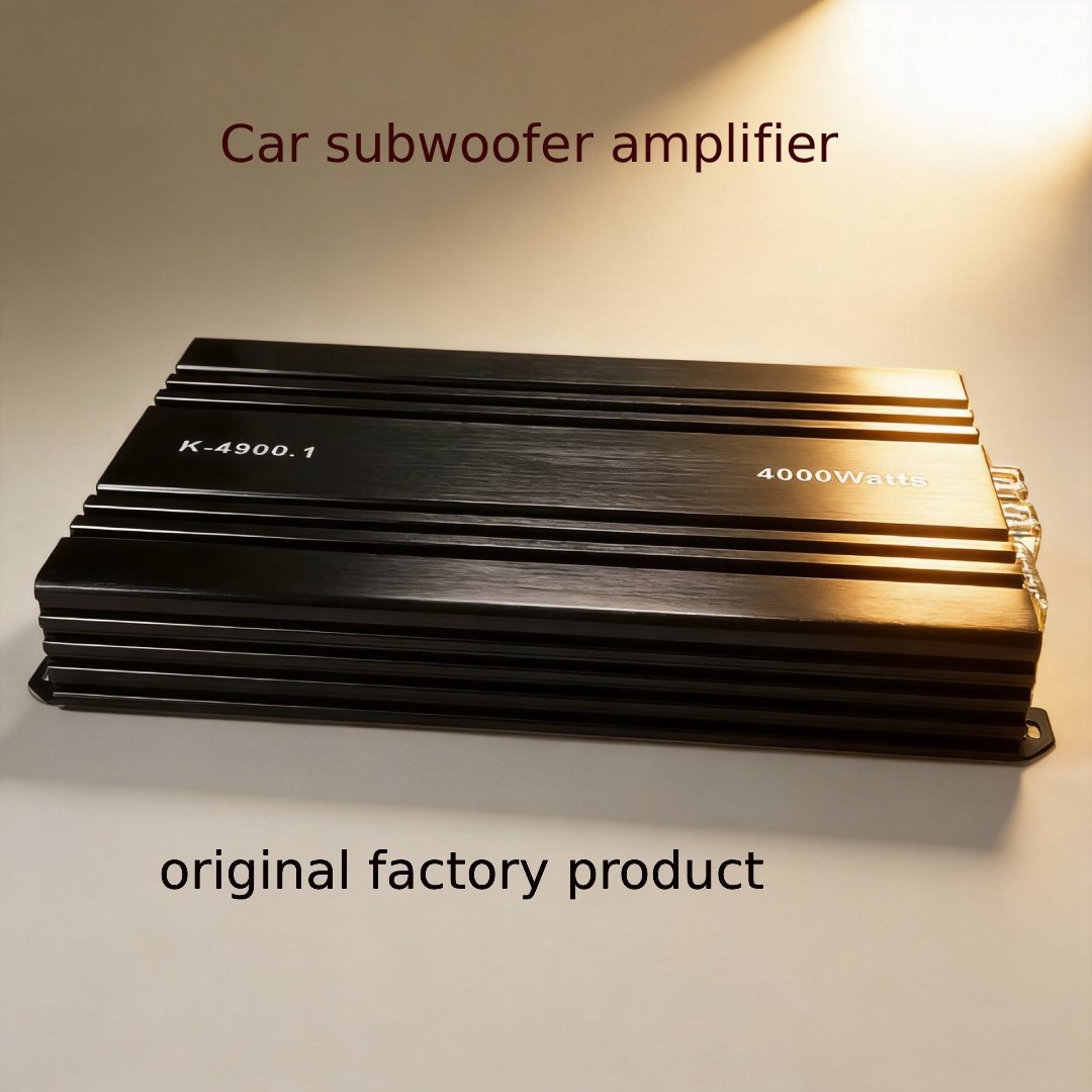 Manufacturer wholesale 4000W car audio modification D-class high-power digital single-channel mono car amplifier