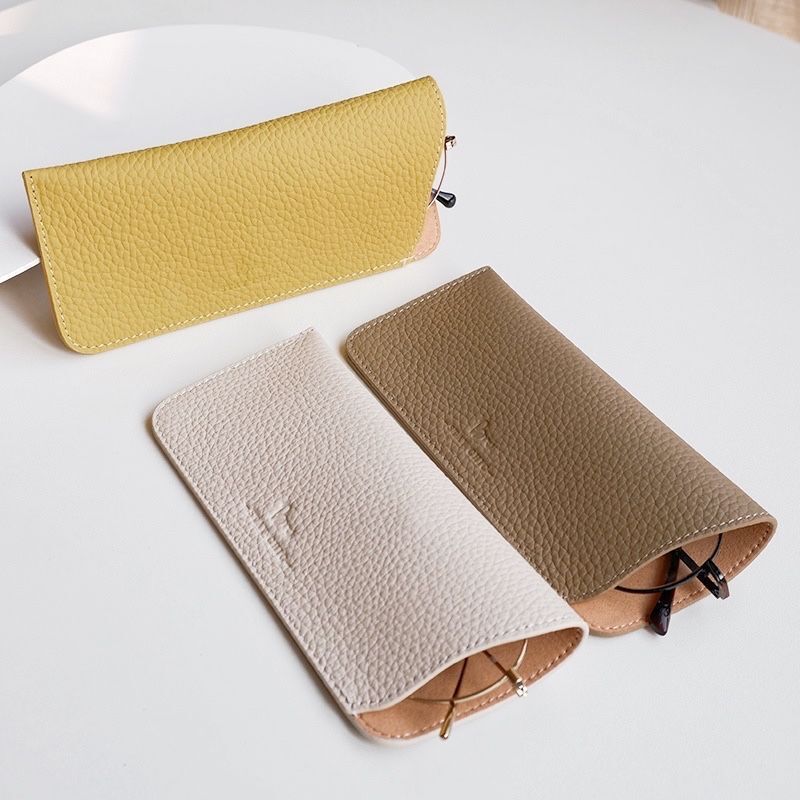 Portable Eyeglass Case, Pressure-Resistant, Portable Sunglasses Storage Box, High-End Sunglasses Bag Protective Cover for Men and Women
