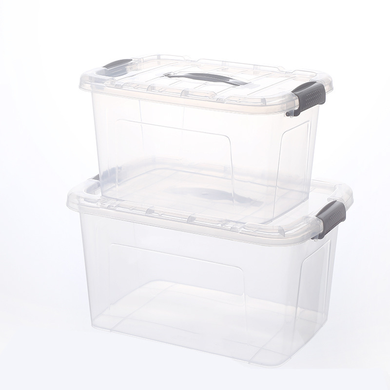 大容量食品級pp厚手鮮度保持箱果物箱プラスチック透明長方形特大サイズ冷蔵収納箱|undefined