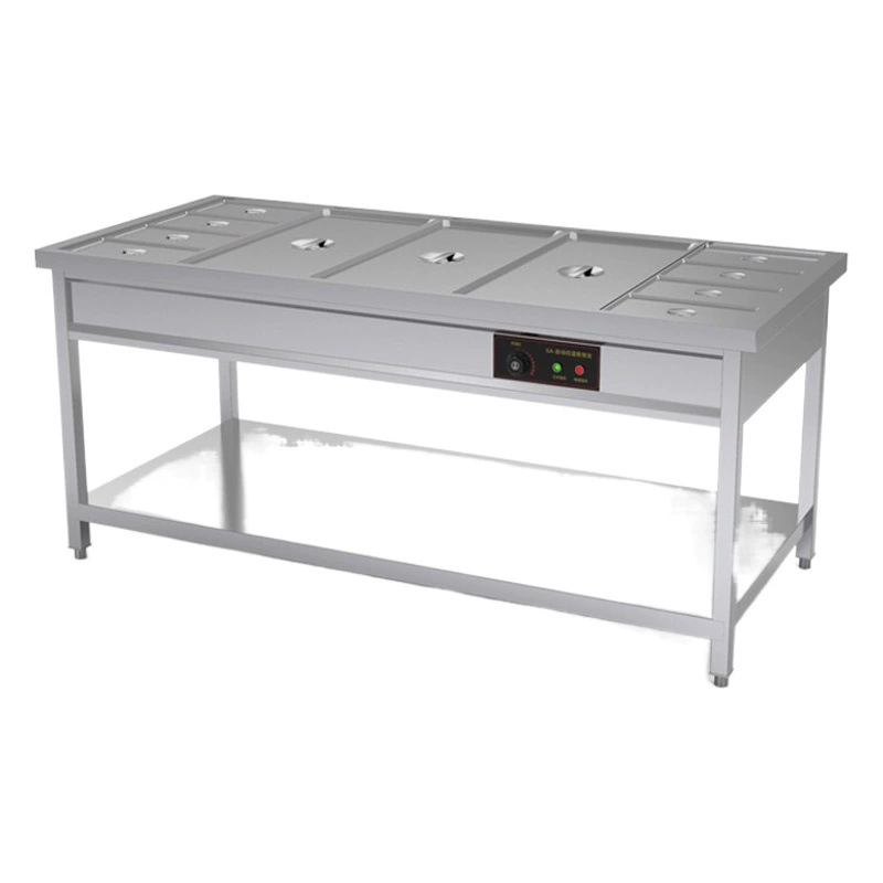 Коммерческий торговый стол для еды Lechuang, изолированный грузовик для быстрого питания, электрический бассейн из нержавеющей стали, вертикальный, большой емкости LC-GAST005