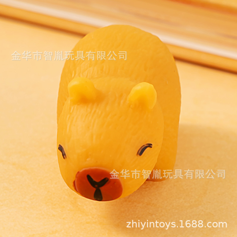 国境を越えた売れ筋カピバラピンチカピバラ減圧ピンチかわいい動物新しい子供のおもちゃ団子卸売|undefined
