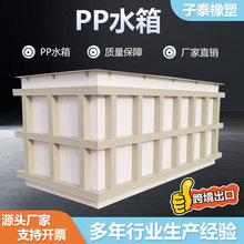 跨境水箱白色易焊接水产养殖方形塑料污水处理用水槽聚丙烯pp水箱