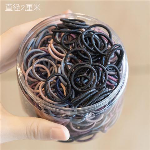 女宝宝头绳不伤发小小号婴儿戒指发圈扎啾啾小皮筋儿童发量少发绳|undefined