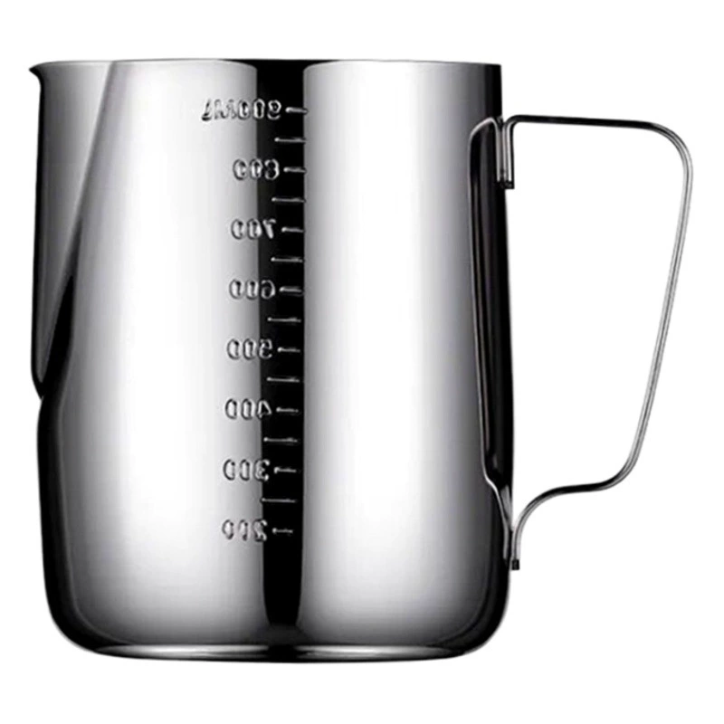 В японском стиле 304 нержавеющая сталь кофе Кубок мокко указал рот внутри и снаружи масштаба цветок цилиндр фантазии молока пузырь Кубок