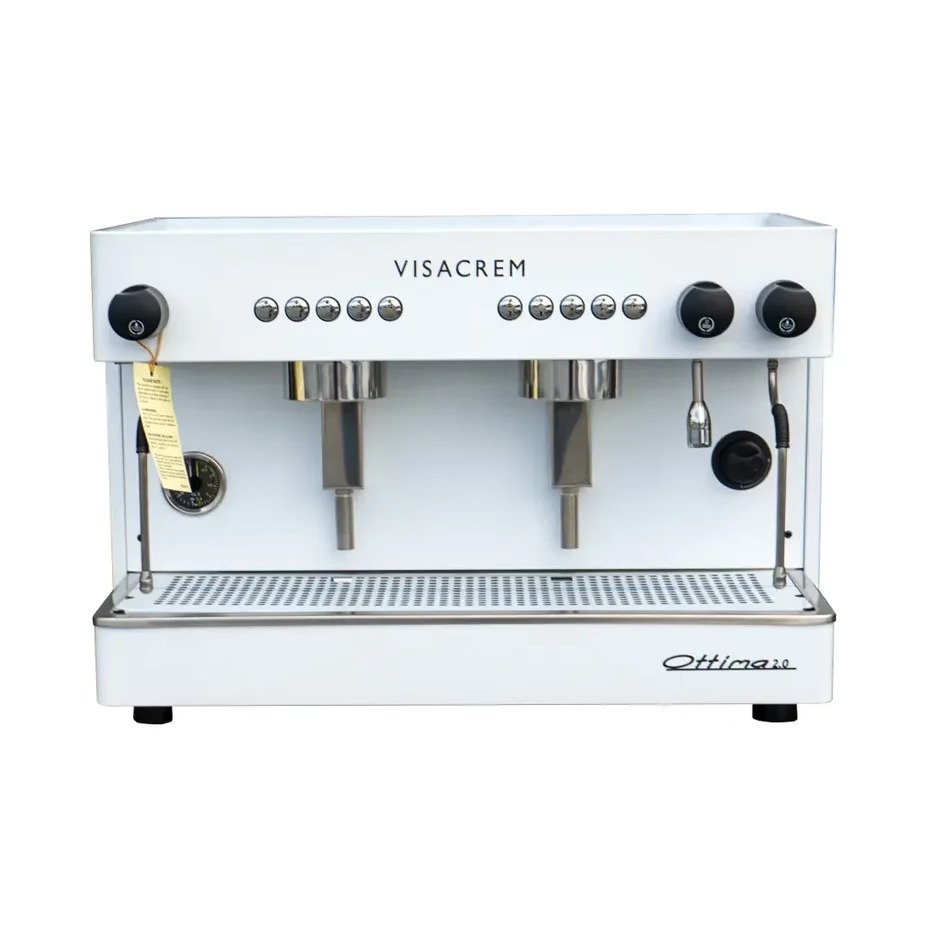 Visacrem España Ottima 2.0 cafetera semiautomática comercial de doble cabeza al por mayor