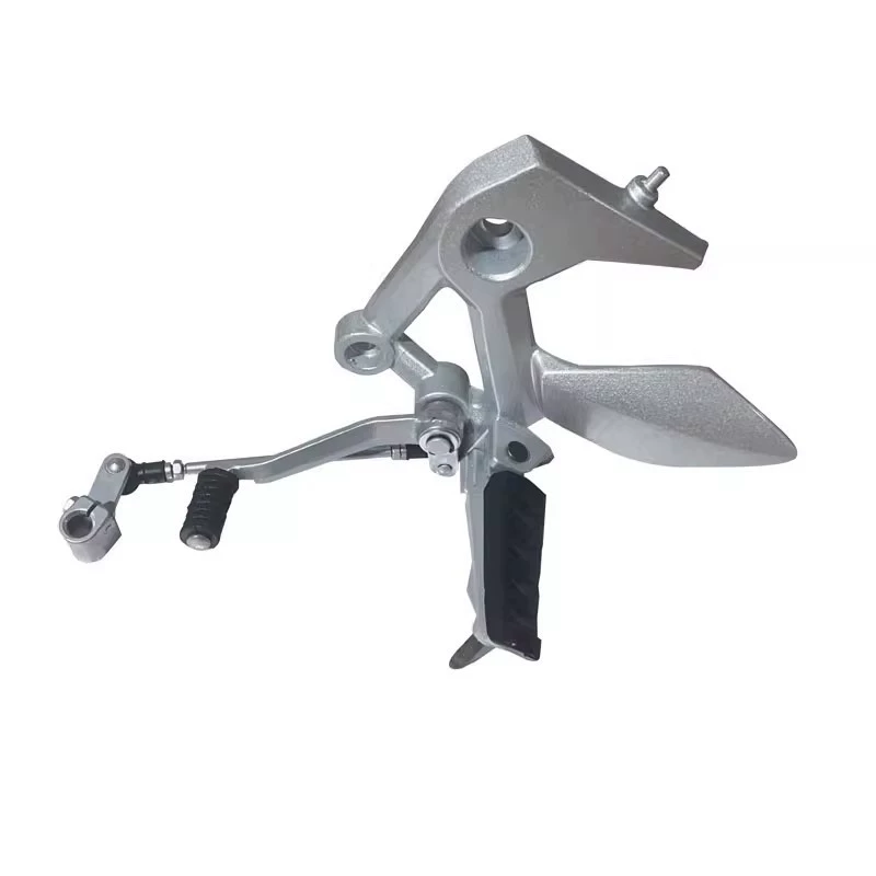 Подходит для мексиканских мотоциклов Meike Duo Italika250z 250SZF11010189, передняя подножка из алюминиевого сплава в сборе.