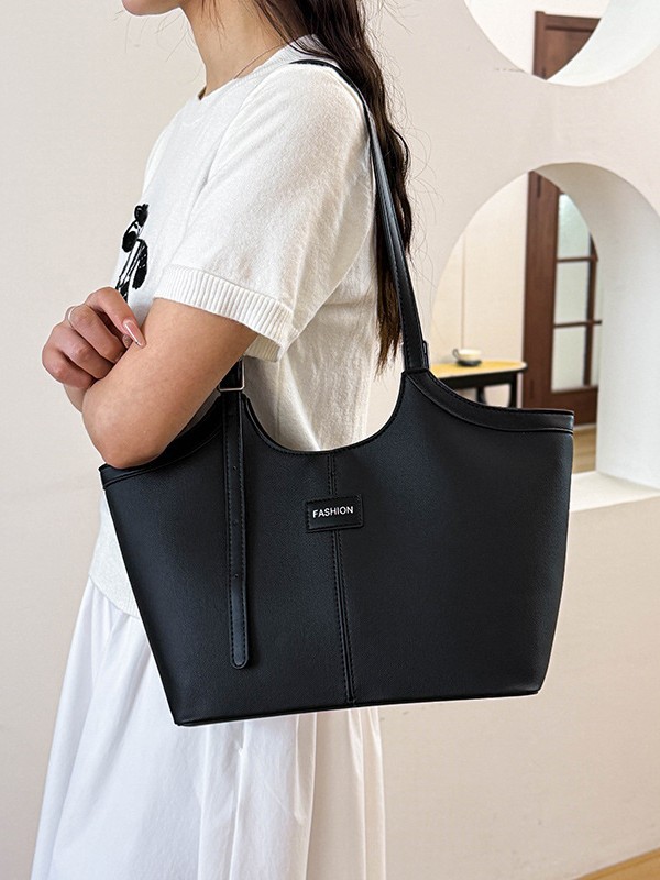 Bolsa de mano retrógrada de nicho para mujeres 2026 comercio exterior nuevo color de choque de alta calidad bolso de hombro de gran capacidad