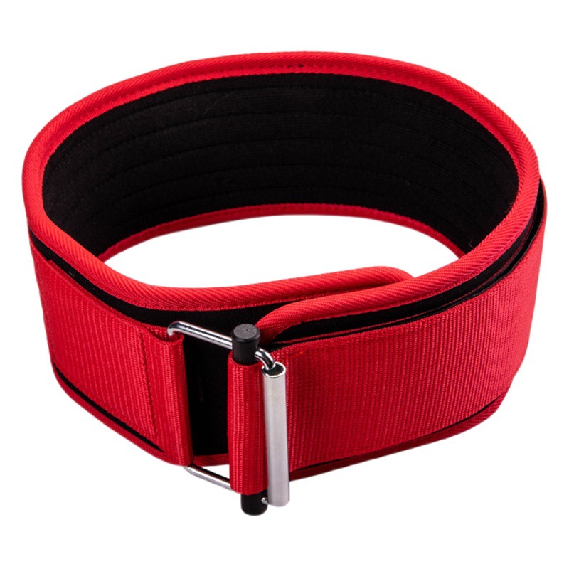 Cinturón de levantamiento de pesas deportivo transfronterizo con autobloqueo Cinturón de fitness azul EVA Protector de peso muerto Entrenamiento de levantamiento de fuerza