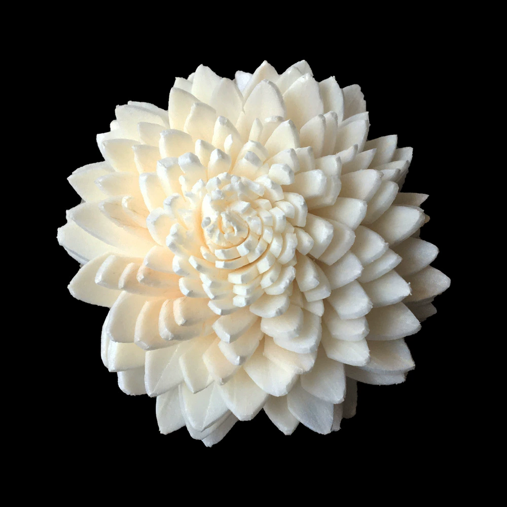 В наличии оптом | 4 см украшение дома остроконечный лист хризантемы Расширенный цветок ладана без огня ароматерапия Расширенный ладан цветок источник завод прямых продаж