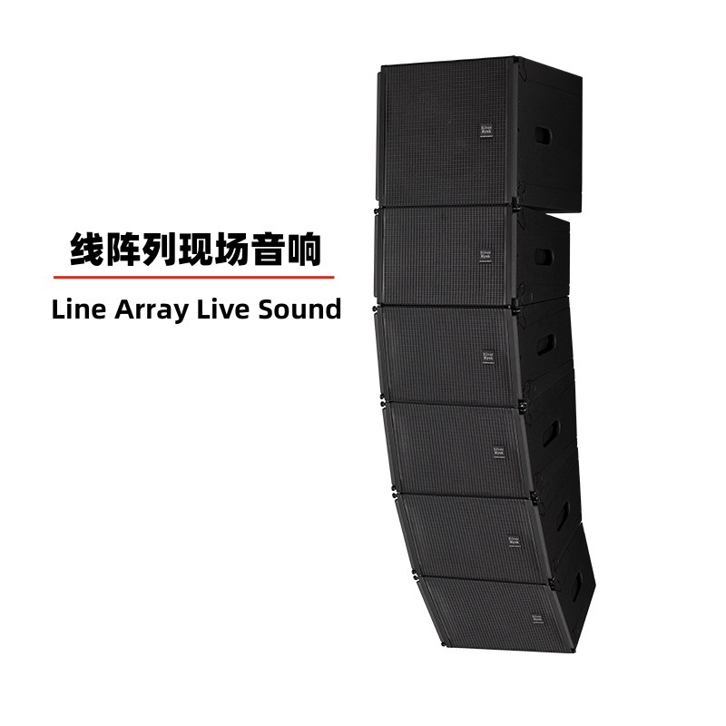 Equipo de sonido para espectáculos al aire libre 10 "12" Array Line Bar Concierto Altavoces profesionales