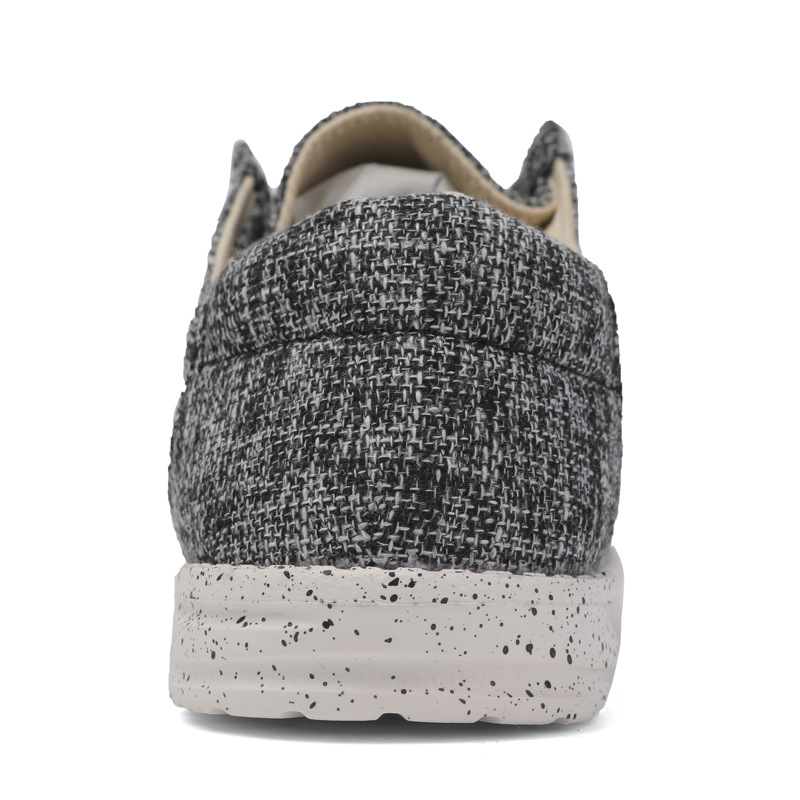 Cross-border 's Best-selling Canvas Loafers For Men, Flat Casual Couple's Slip-on Cloth Shoes, Trendy And In Stock_vogvips.com
