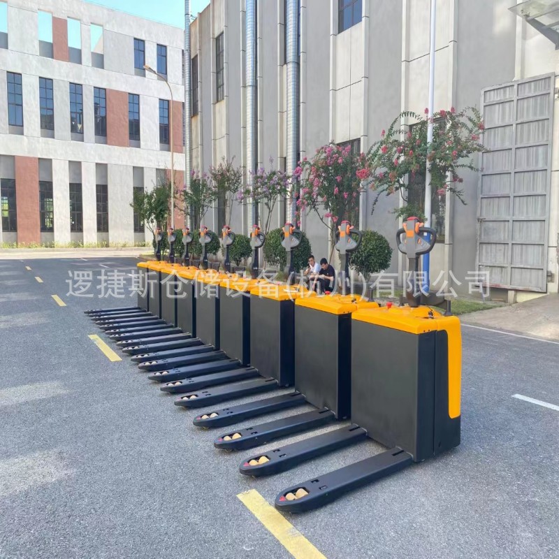 电动3吨铲车托盘搬运车站驾式液压车地牛托盘车升降电动叉车