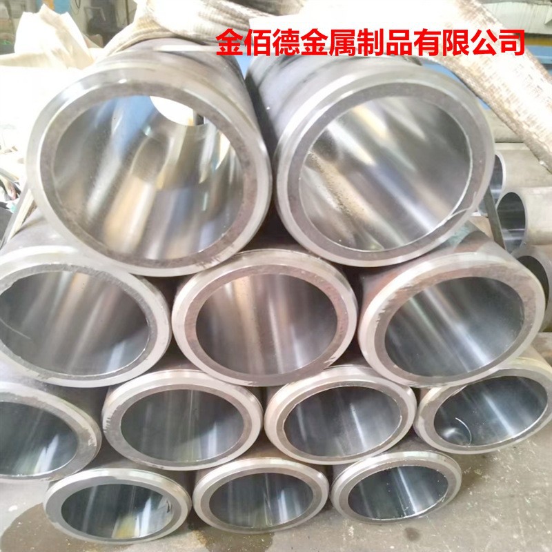 研磨油缸圆柱镀铬活塞杆气缸抛光滚压油缸管304内外光亮绗磨管