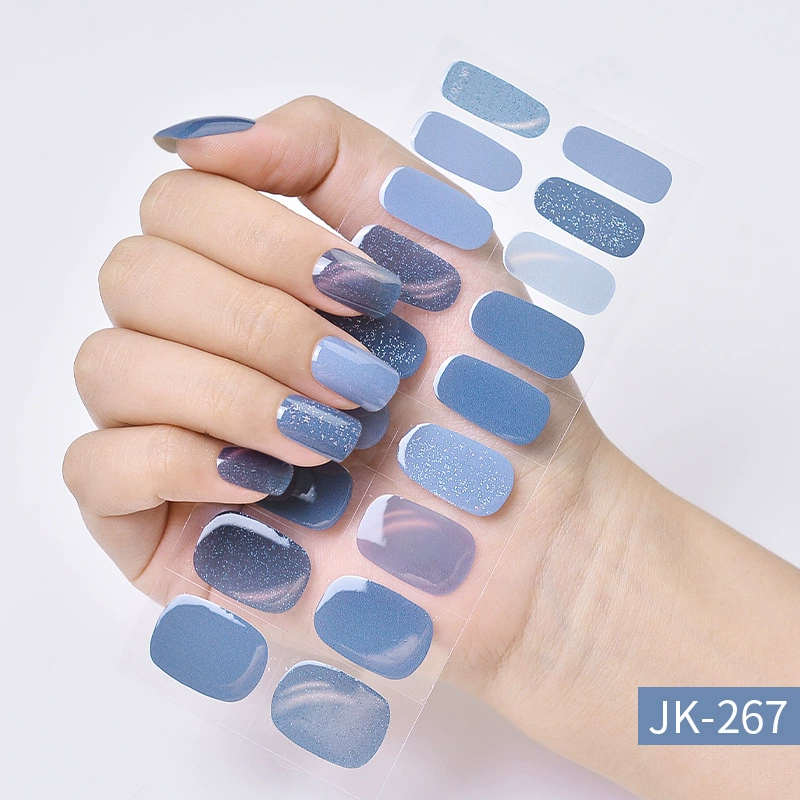 Набор для ногтей XT Gel с наклейками, искусственные ногти и лак для ногтей