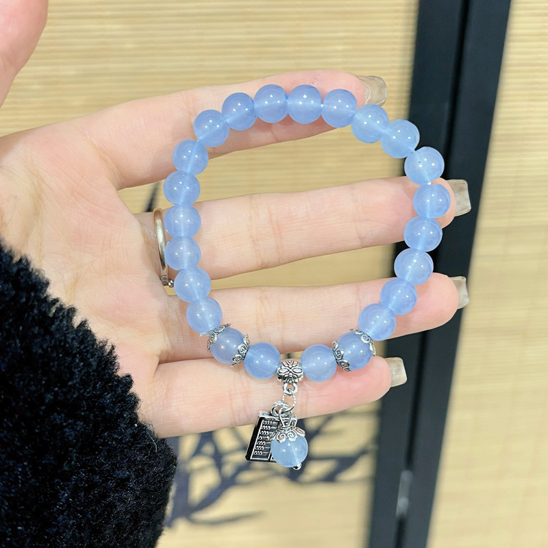 Ábaco pareja amigas pulseras artificiales hombres y mujeres pulseras regalo de cumpleaños estilo nacional nuevo hombre