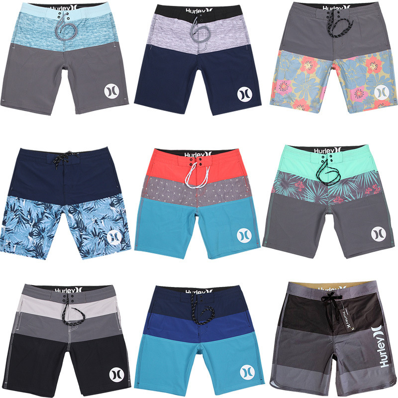 Summer Hurley Men's Swimming Trunks Foreign Trade Beach Pants Casual Sports Pants Loose Large Size Quick-drying Surfer Pants