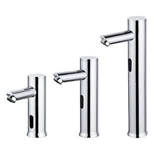 Full-automatic induction faucet single cooling and heating induction faucet wash basin counter basin induction faucet