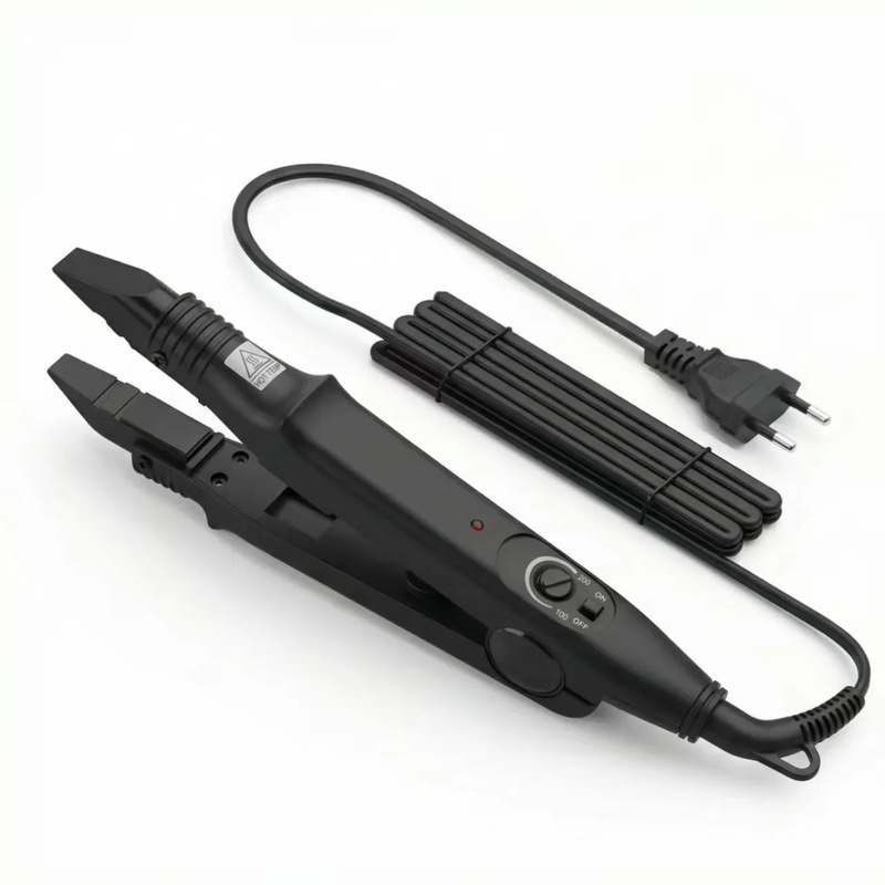 Manufacturer Wholesale Loof Hair Extension Tool Teflon Heating Non-Marking Hair Extension Tool 611 Temperature-Adjustable Hair Extension Pliers