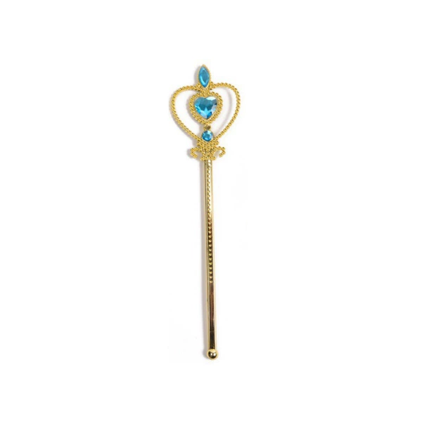 Lake blue-gold heart