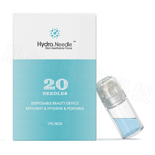 跨境Hydra.Needle水溶针HN20印章按压式出液黄金微针滚针手动滚轮