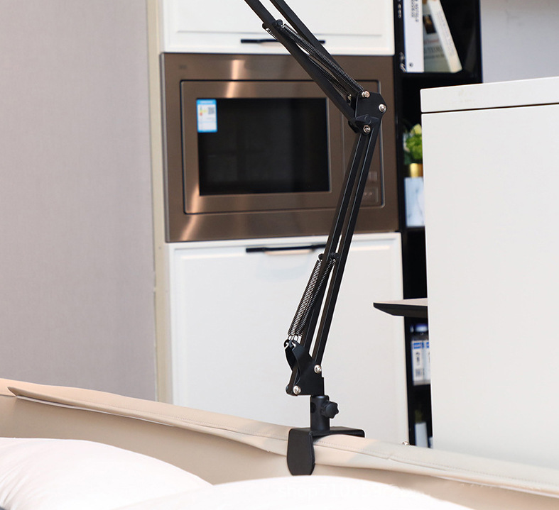 手机支架-床头桌面悬臂ipad支架-批发直播床上懒人电脑平板