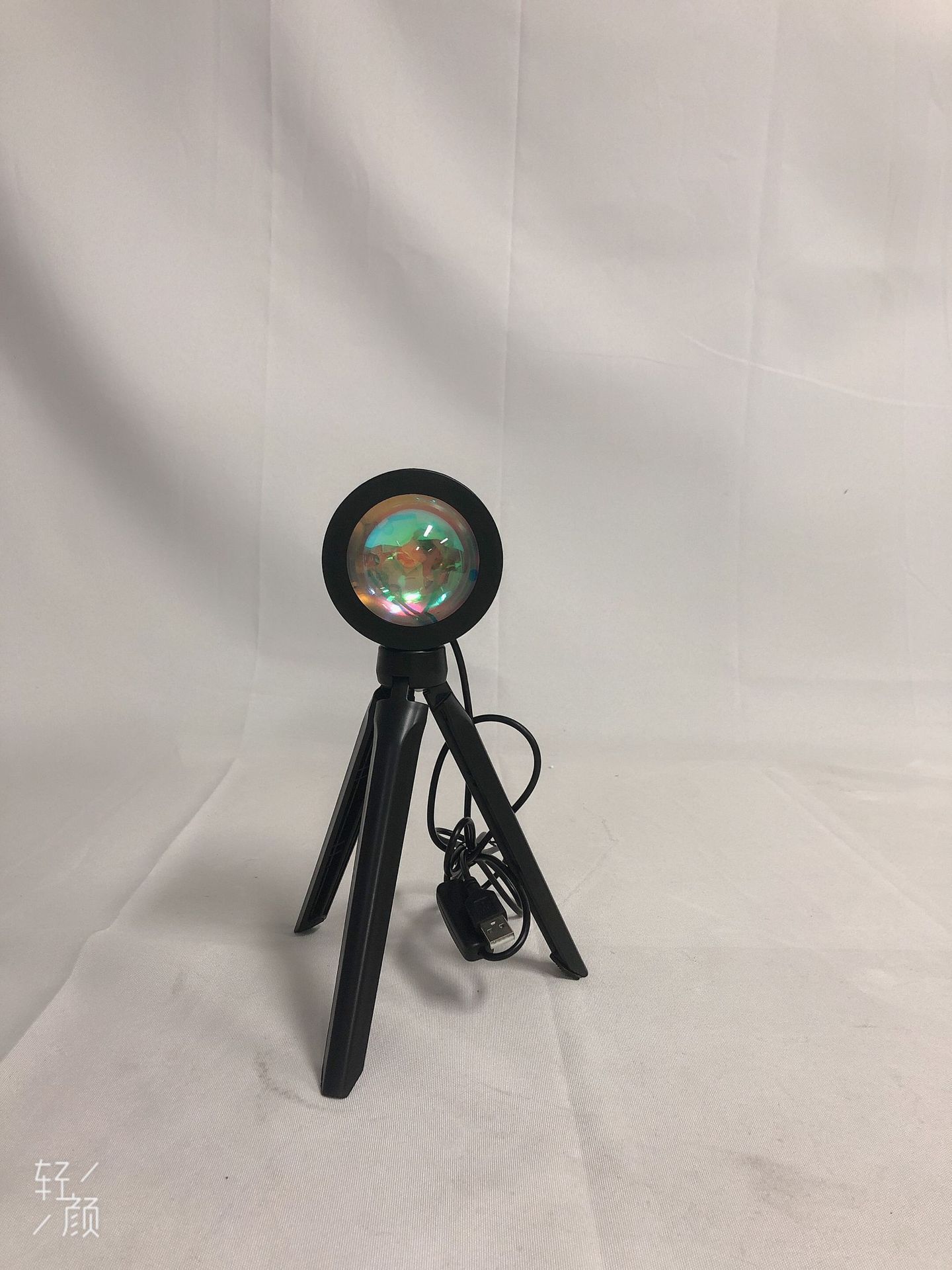 Red roja puesta de sol luz USB recargable lámpara de mesa día nunca cayendo Arco Iris proyección puesta de sol luz Red fondo rojo atmósfera luz del atardecer