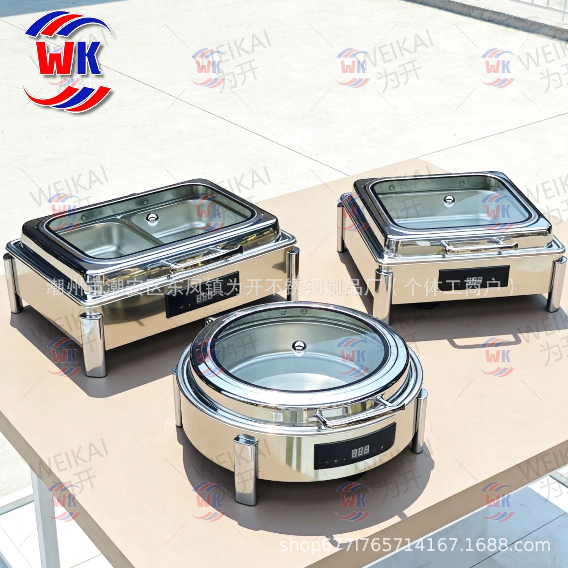 Horno buffet Amazon transfronterizo horno de calentamiento eléctrico de acero inoxidable horno Buffy comedor Hotel desayuno comercial horno térmico